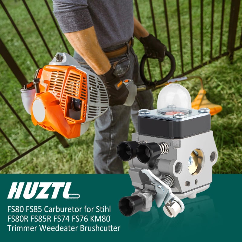 Huztl FS80 FS85 Carburetor for Stihl FS80R FS85R FS74 FS76 FS85RX KM80 KM85R Trimmer Weedeater Brushcutter - Image 3